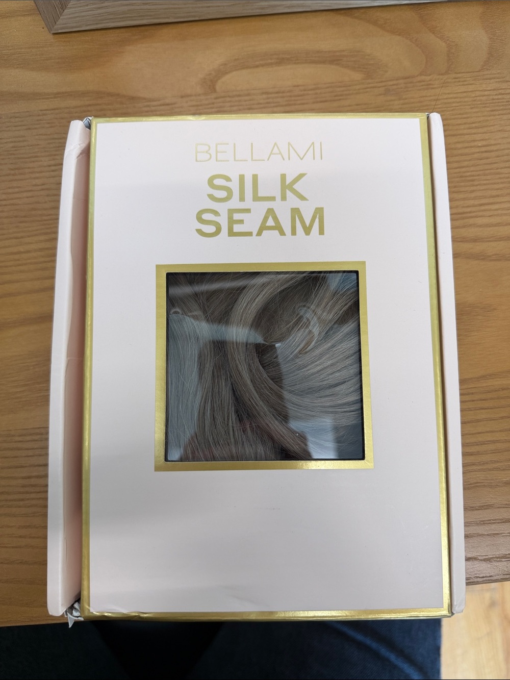 BELLAMI Silk Seam Clip-In Extensions - Ash Bronde Marble Blend 16”